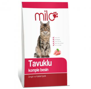 Milo Adult Tavuk 1 kg Kedi Maması kullananlar yorumlar